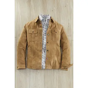 Patrick James Suede 2 Snap Pocket Shirt Jacket