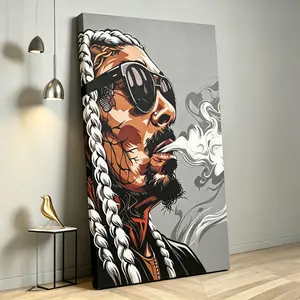 Rap art avatars, very cool paintings - perfect for giving as gifts, large wall decorations, suitable for home and office decoration