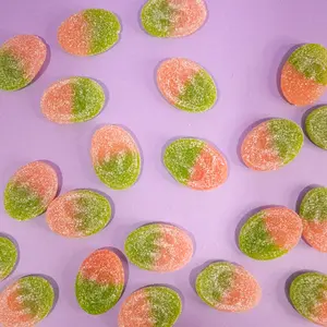 S-Marke Sour Strawberry Bonbon Candy - Bold Sour Sweet Berry Flavor Snack for Strawberry Lovers  candy