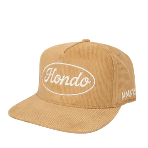 Vintage 90's Corduroy Hat | Vintage Snapback | Cord | Hondo