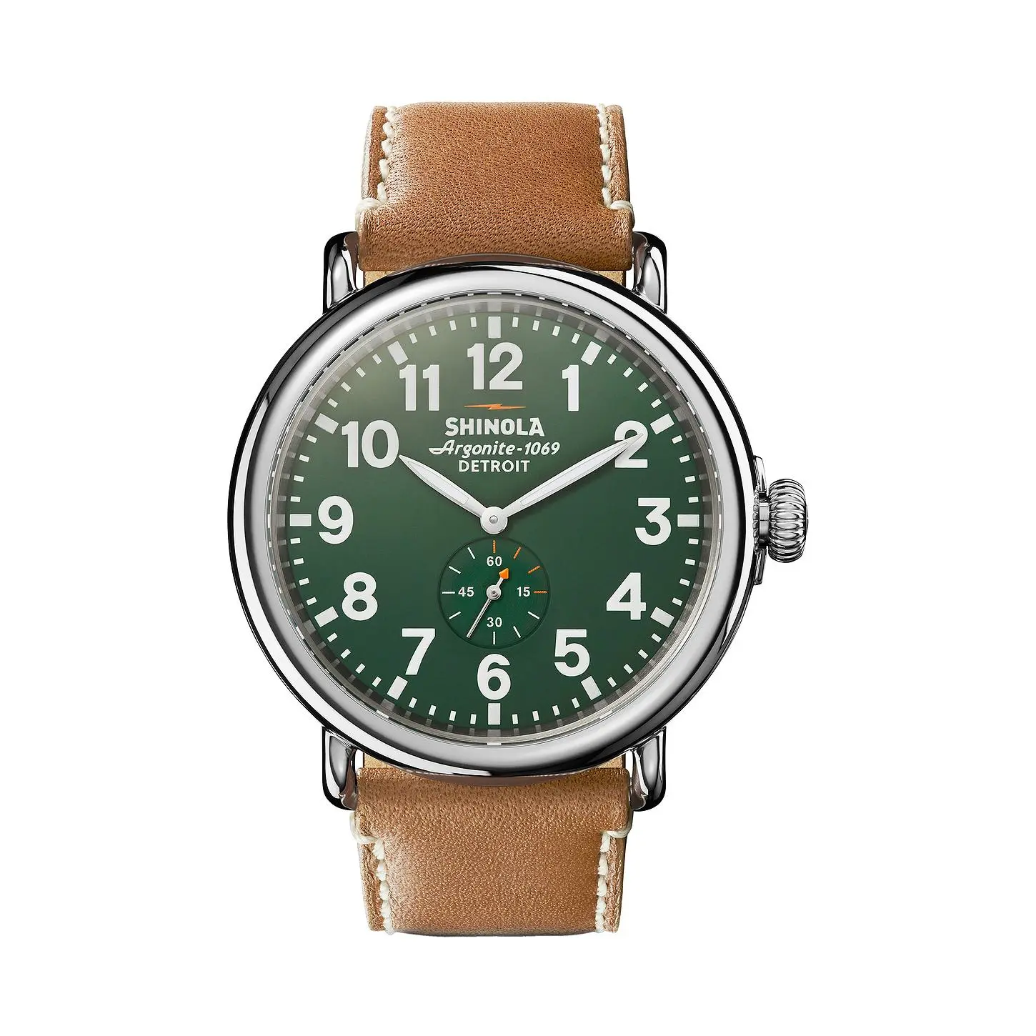 Shinola Runwell 47mm Watch in Green