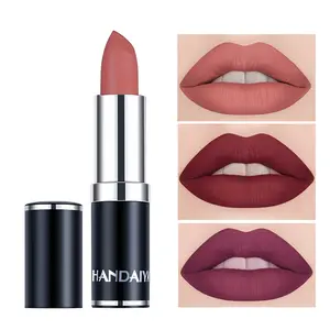 Matte Lipstic Long-Lasting, High-Pigment Velvet Finish, Smooth & Non-Drying Formula, Multiple Bold Shades for All Skin Tone