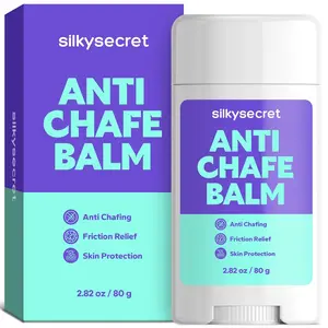 Anti Chafing Stick (2.82 Oz), Anti-Chafe Balm for Women & Men, Glide-On Comfort for Thighs, Underarms & Sensitive Areas, Long-Lasting Skin Protection