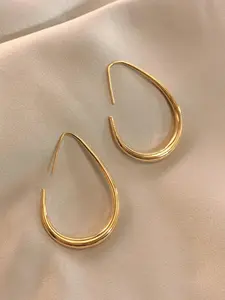 Simple Dangle Earrings, Elegant Hoop Earrings for Women, Fashion Ear Jewelry for Party, Daily Clothing Decor, Trendy All-match & Exquisite Jewelry for Gift, Circle Shape Earrings