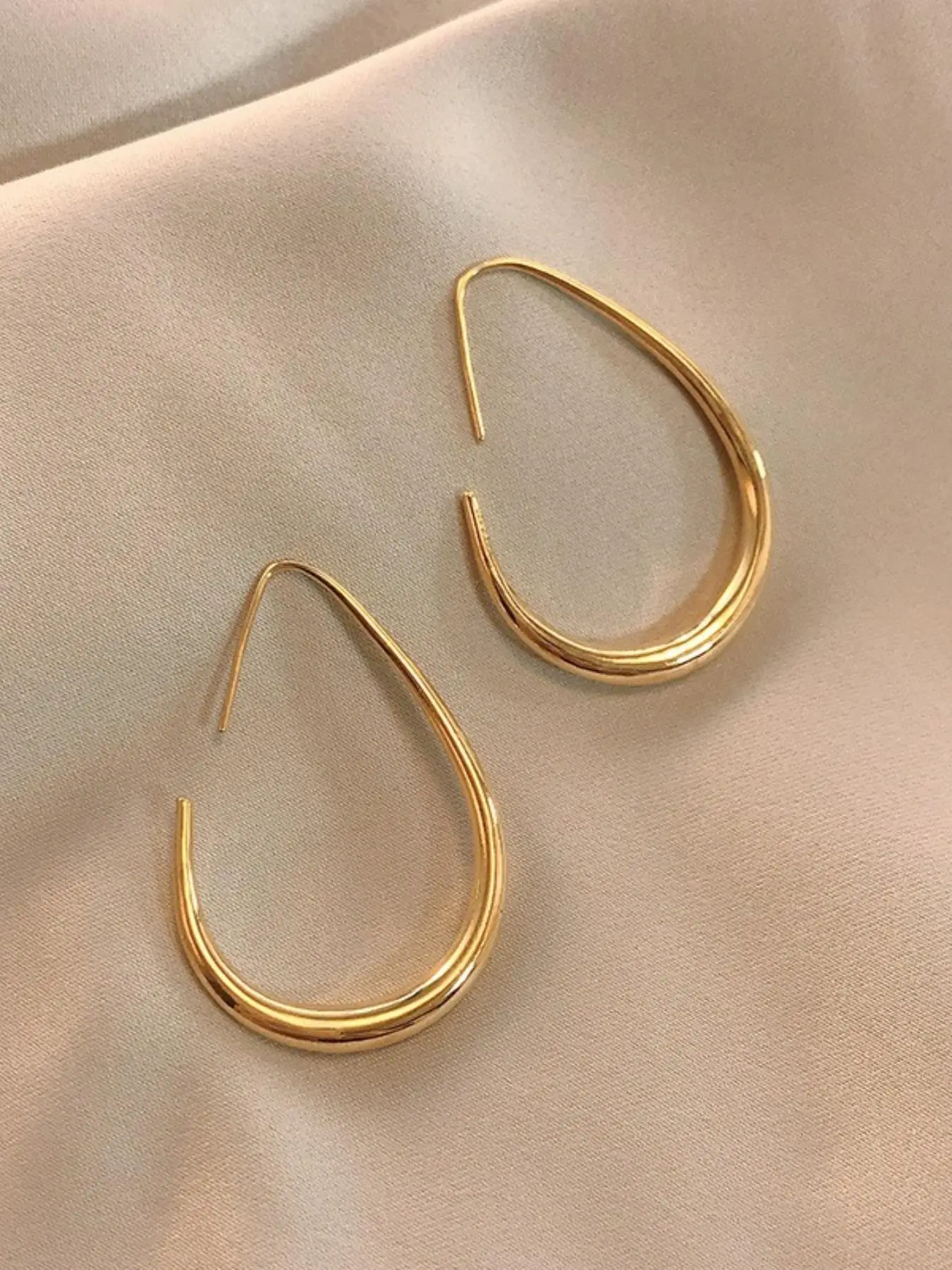 Simple Dangle Earrings, Elegant Dainty Lightweight Hoops Earrings for Women, Fashion Ear Jewelry for Party, Daily Clothing Decor, Trendy All-match & E