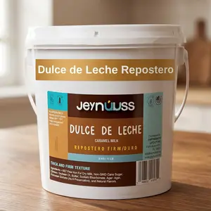 Dulce de Leche Repostero (11 lb) Jeynuuss – Heat Resistant & Bakeable Caramel Milk Sauce – Professional Pastry Filling and Cake Topping - Confectioner's Thicker Milk Confiture for Bakeries.