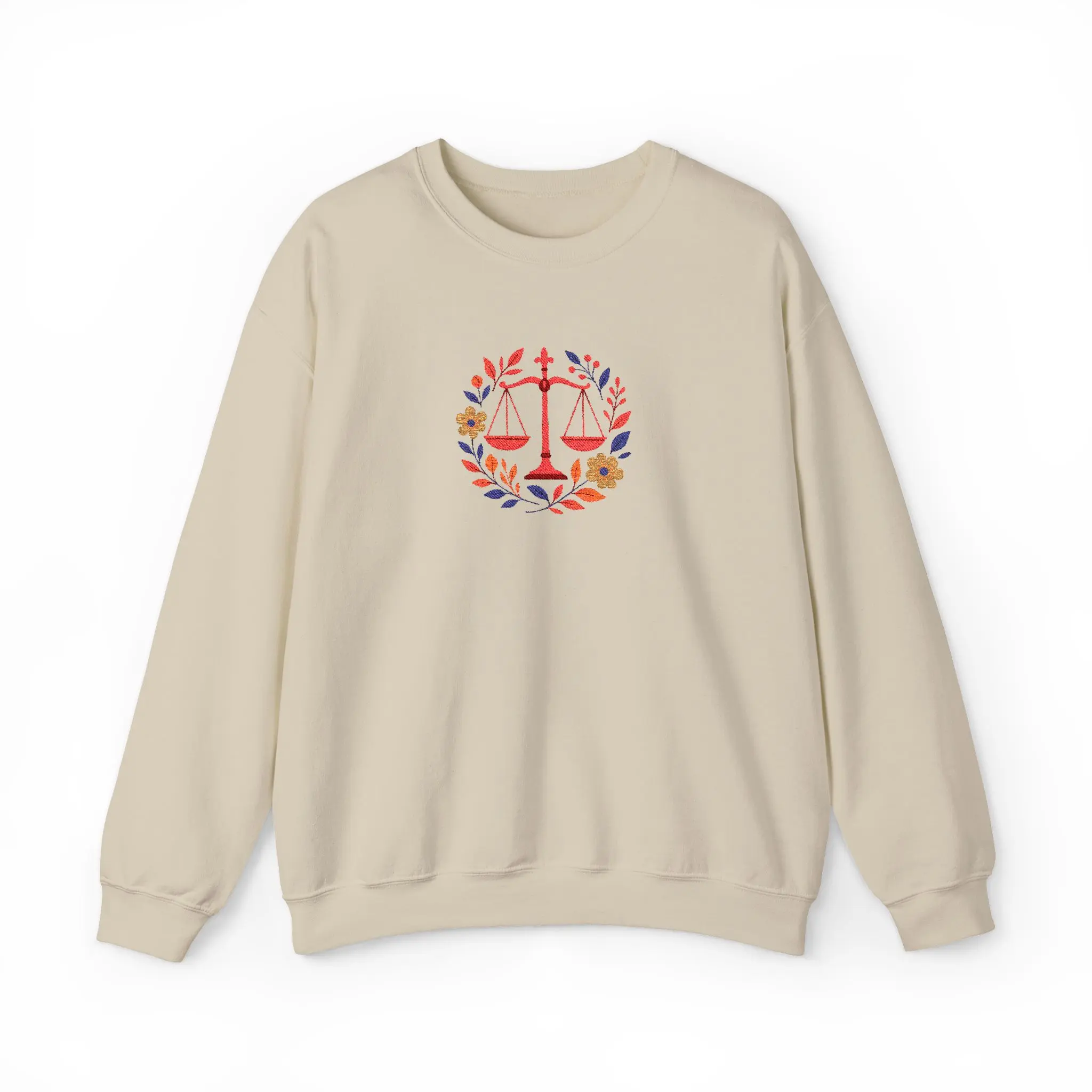 Floral Cozy Sweatshirt for Lawyers & Legal Professionals Comfy Cotton