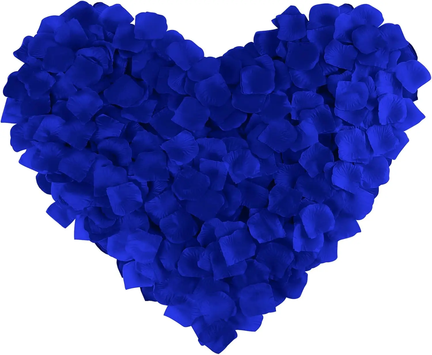 Mother's Day Gift 1000 Pcs Blue Silk Rose Petals – Artificial Flower Petals for Wedding, Party, Romantic Night & Event Decorations