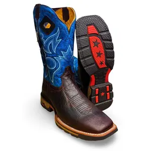 Nokota Horse Mens Morgan 18 Bisonte Redwood Quarry Azul Elec M051841