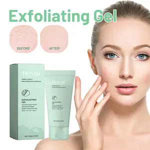 Hoygi Herbal Exfoliating Gel Gentle Cleansing Closed Mouth Black Mouth Shrink Pore Exfoliating Brightening Gel Skincare Cleanser Comfort