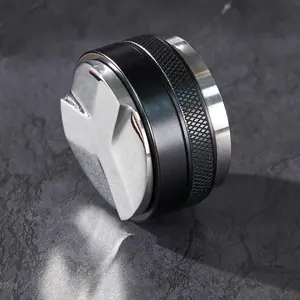 54mm Coffee Distributor and Tamper,Dual  Coffee Leveler Fits for Breville 54mm Portafilter,Professional Espresso Hand Tamper.