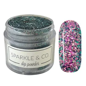 Sparkle & Co dp.265 Wander Woman Mini Dip Powder For Nails - 1 Jar Lasts 5-7 Manis