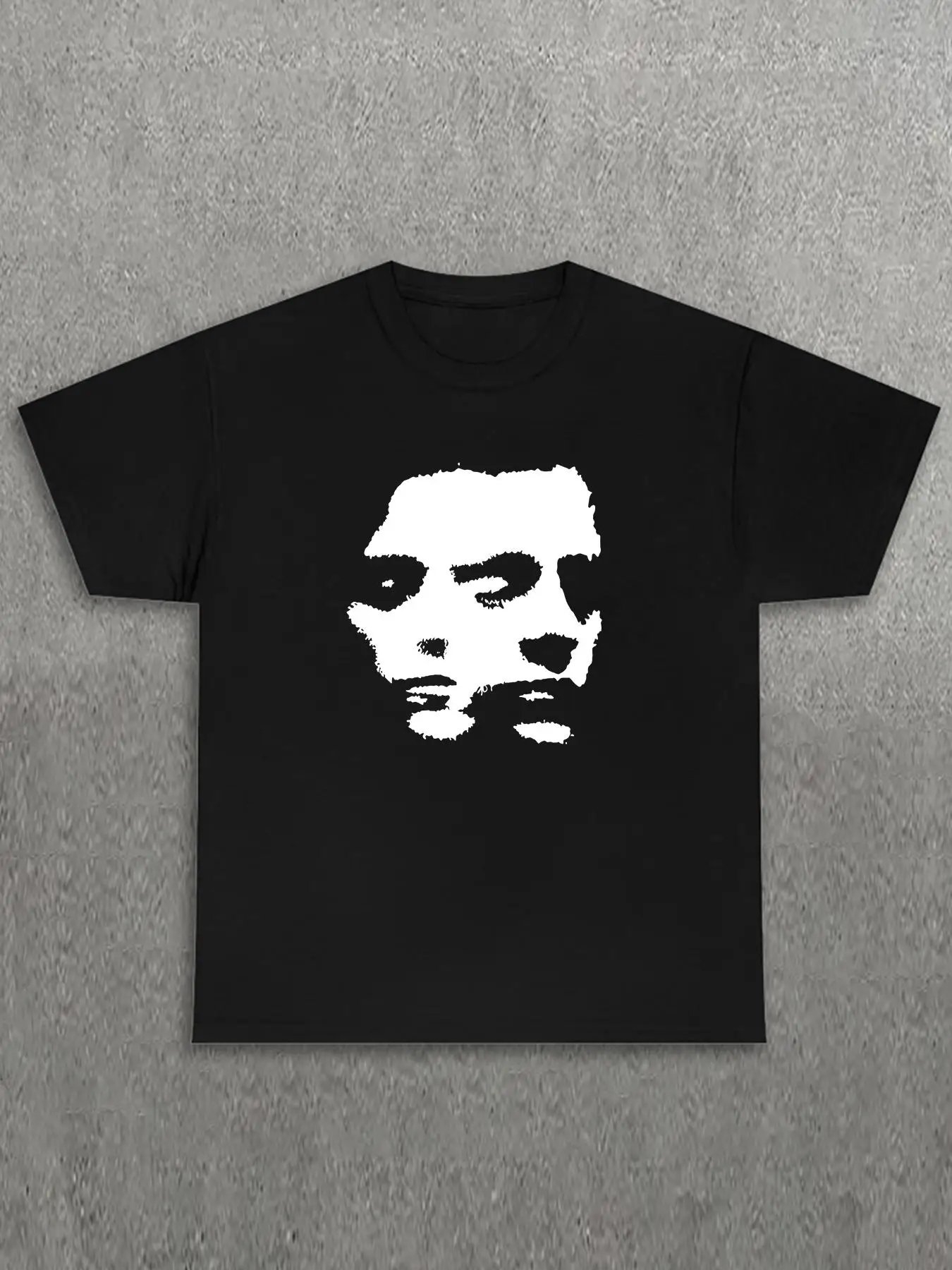 Men's Fashionable Casual Comfortable T-Shirt, Creative Illustration Pattern Printed Round Neck Short-Sleeved T-Shirt