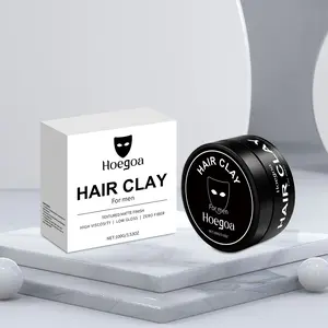 Men's Styling Hair Clay, Styling Matte Paste, 1 Piece/2 Pieces, Natural Voluminous Smooth Gloss Long-Lasting Strong Hold Matte Texture Finish, Hair Mud for Men