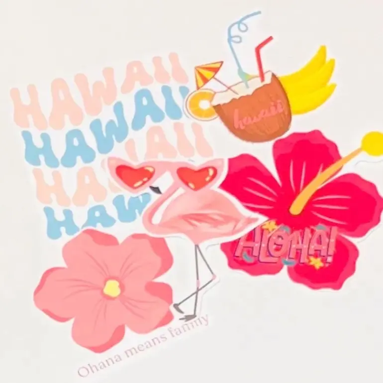 Hawaii Stickers