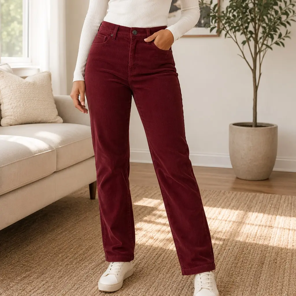 St. John’s Bay Women’s Petite Dress Pants Stretch Straight 2 PS-20PS Multi Color Casual Style Bottoms