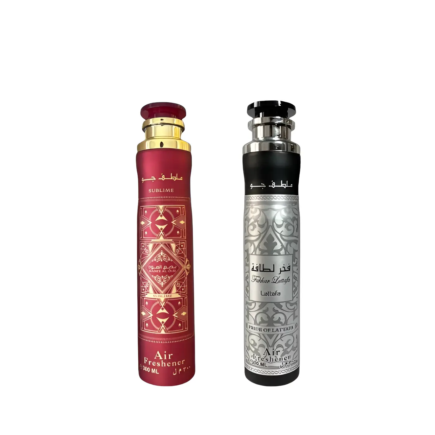 Lattafa Sublime + Fakhar Black | Unisex Fragrances | Air Freshener | 300ML | Woody-Lavender