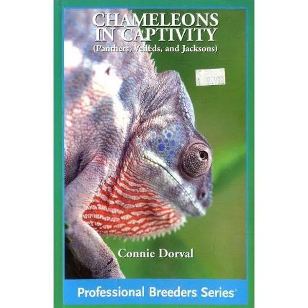 USED Book - Chameleons in Captivity (Professional Breeders Series) by Connie Dorval (Paperback) - english