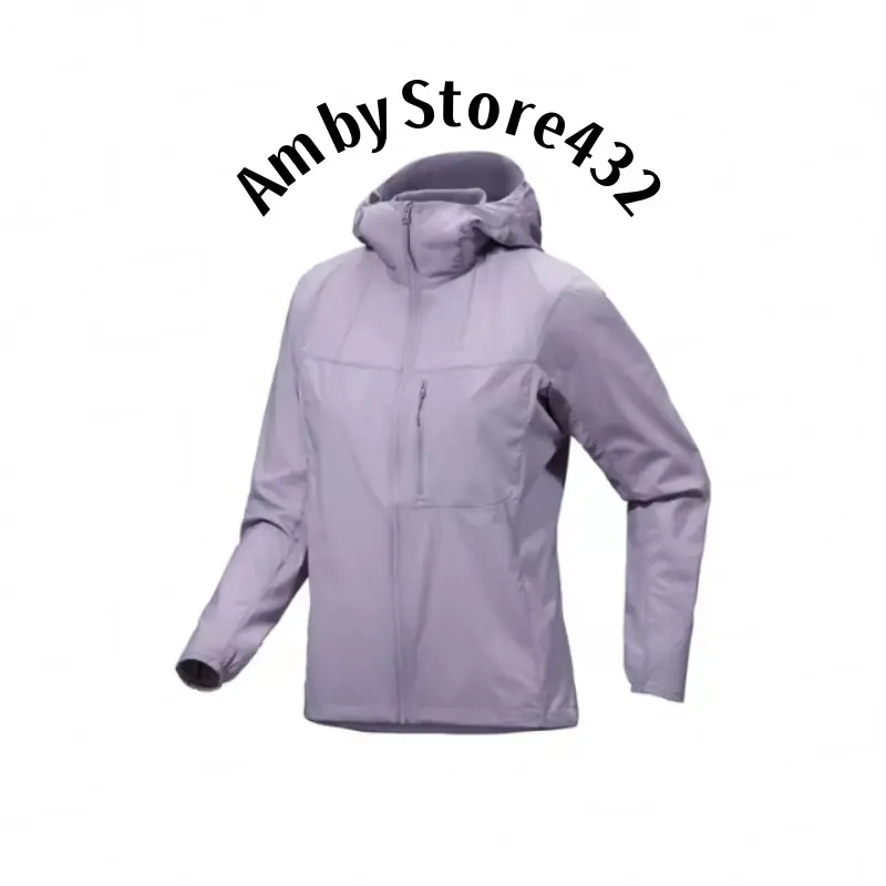  Men Women Rain Jacket Unisex Lightweight Wind Resistant Hooded Coat for Outdoor Sports Daily Commute