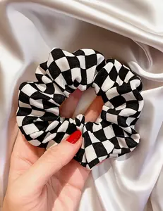 Checkered Scrunchies