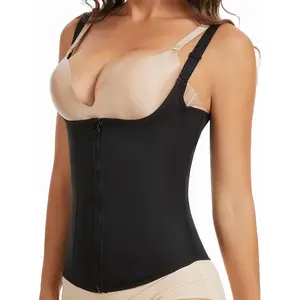 Waist Trainer for Women Corset Tummy Control Shapewear with Zipper Women's Waist Cincher Sport Workout Body Shaper Vest