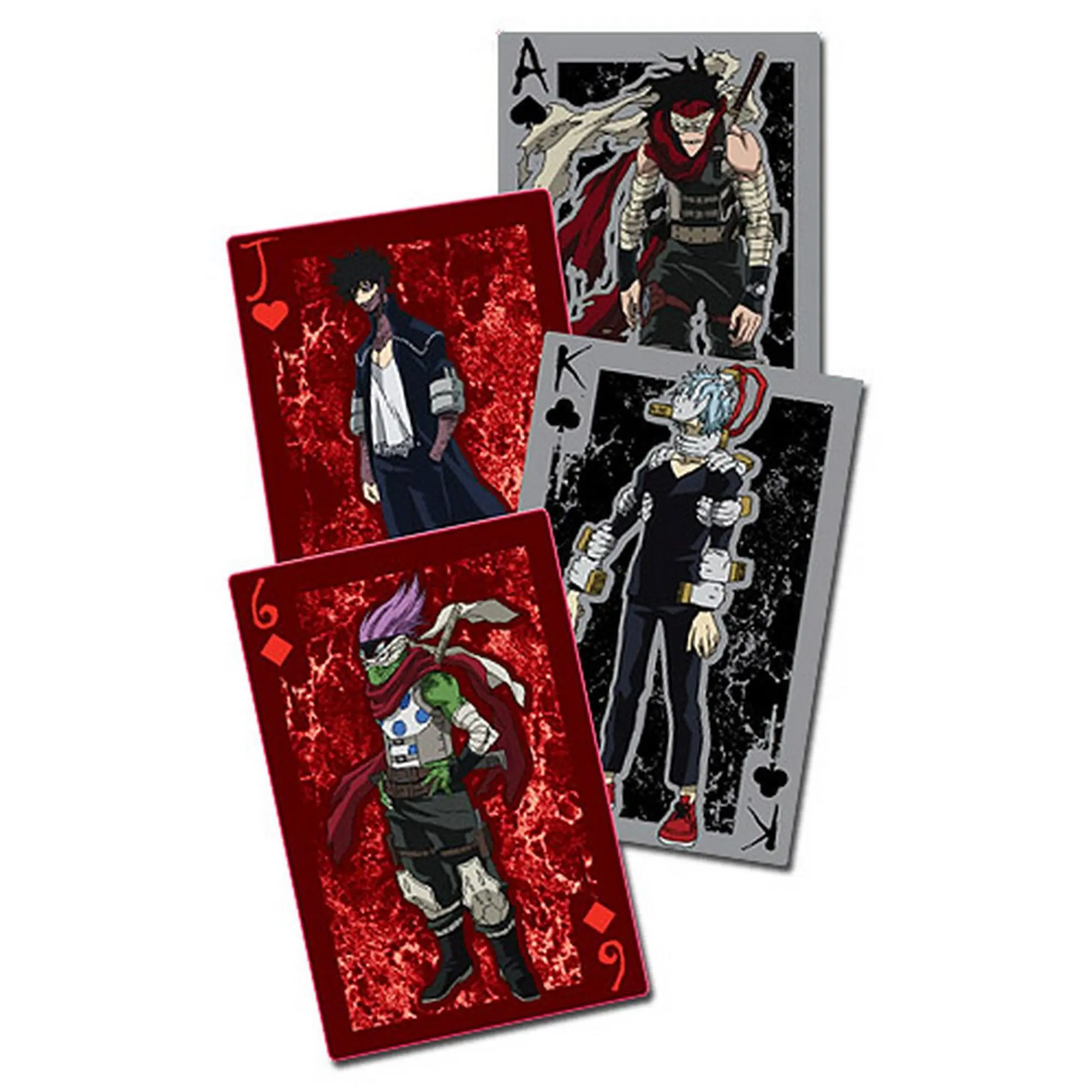 My Hero Academia - Villains Playing Cards
