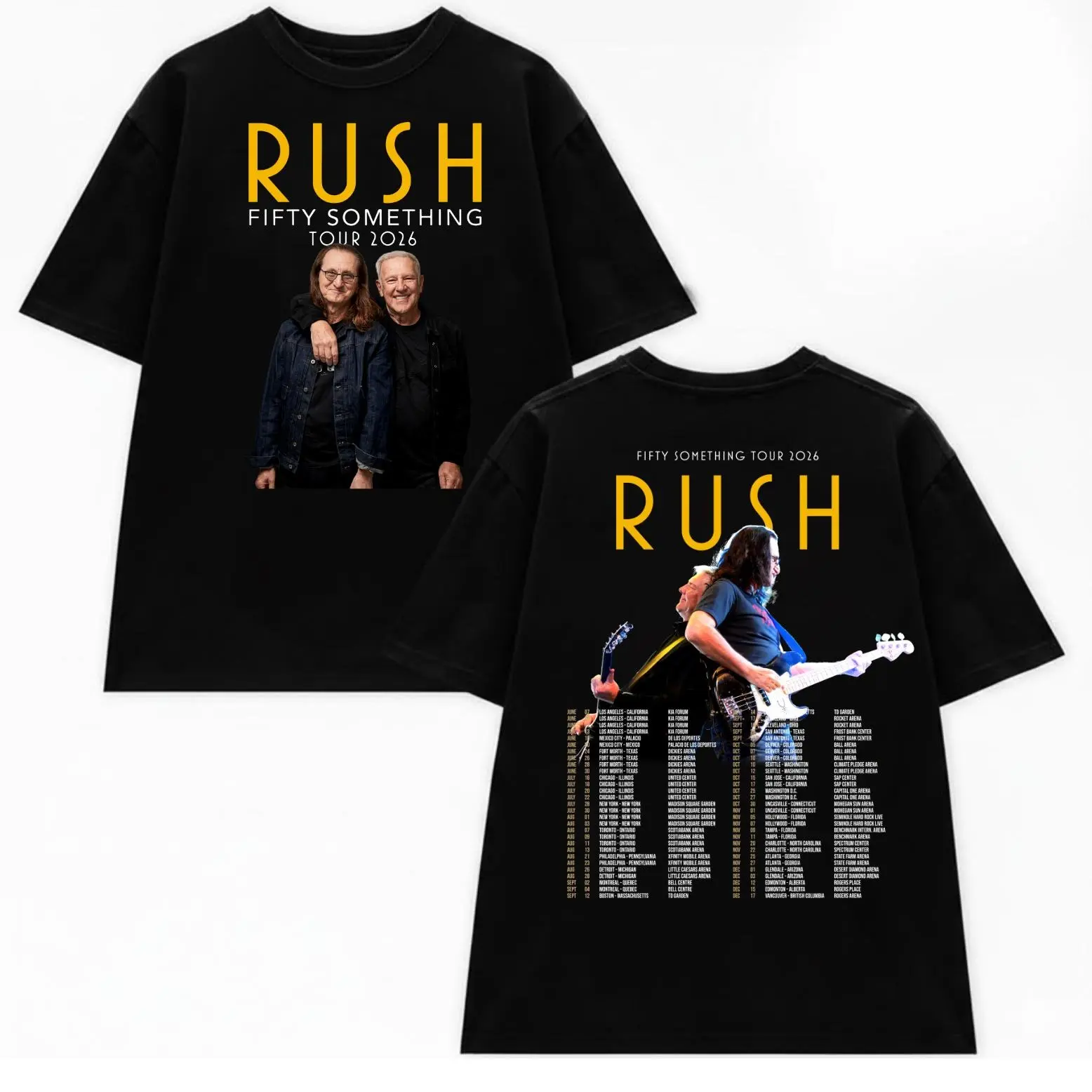 Rush Concert 2026 Shirt, Lifeson Lee Nilles Tribute Tee, Progressive Rock Fan, Unisex T-shirt S-3XL