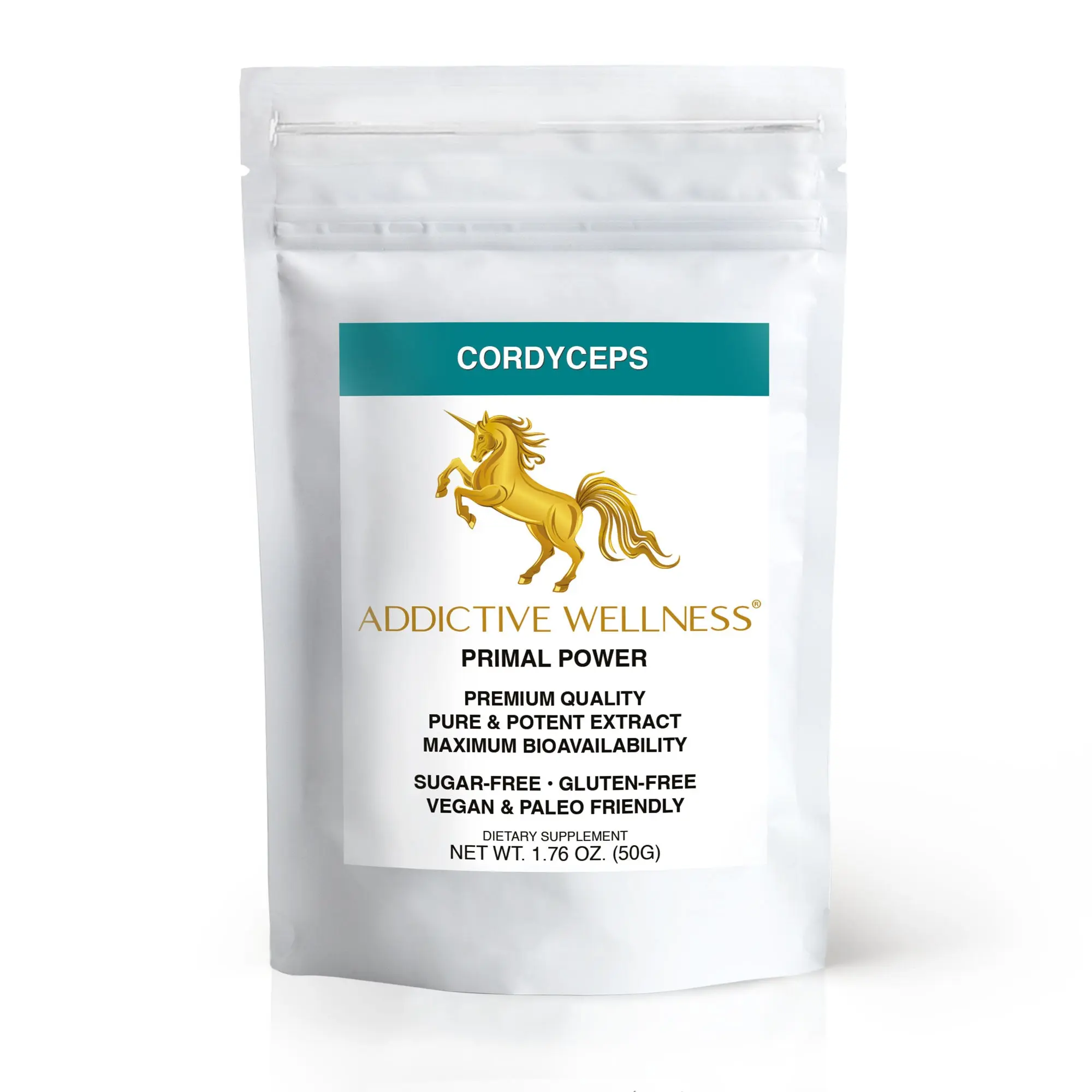 Cordyceps CS-4 Extract Powder - Premium Quality, Pure & Potent, Vegan, Sugar-Free, Gluten-Free