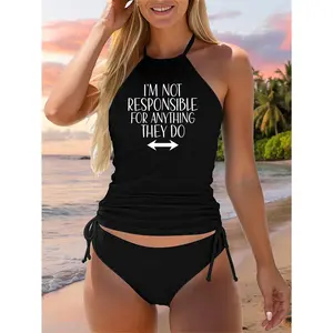 Im not responsible for anything they do funny Girls Trip Two Piece Swimsuit