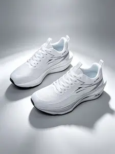 Lightweight Rebound Colorblock Running Shoes, Sporty Running Shoes, Professional Long-Distance Racing Sports Sneakers, All-Season Casual Wear