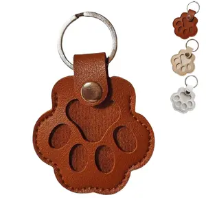 Pet Lost Hair Storage Keychain, 1 Count Cat and Dog Hair Storage Bag, Leather Pet Hair Charm Bag, Ideal for Dogs & Cats, Durable and Stylish Accessory