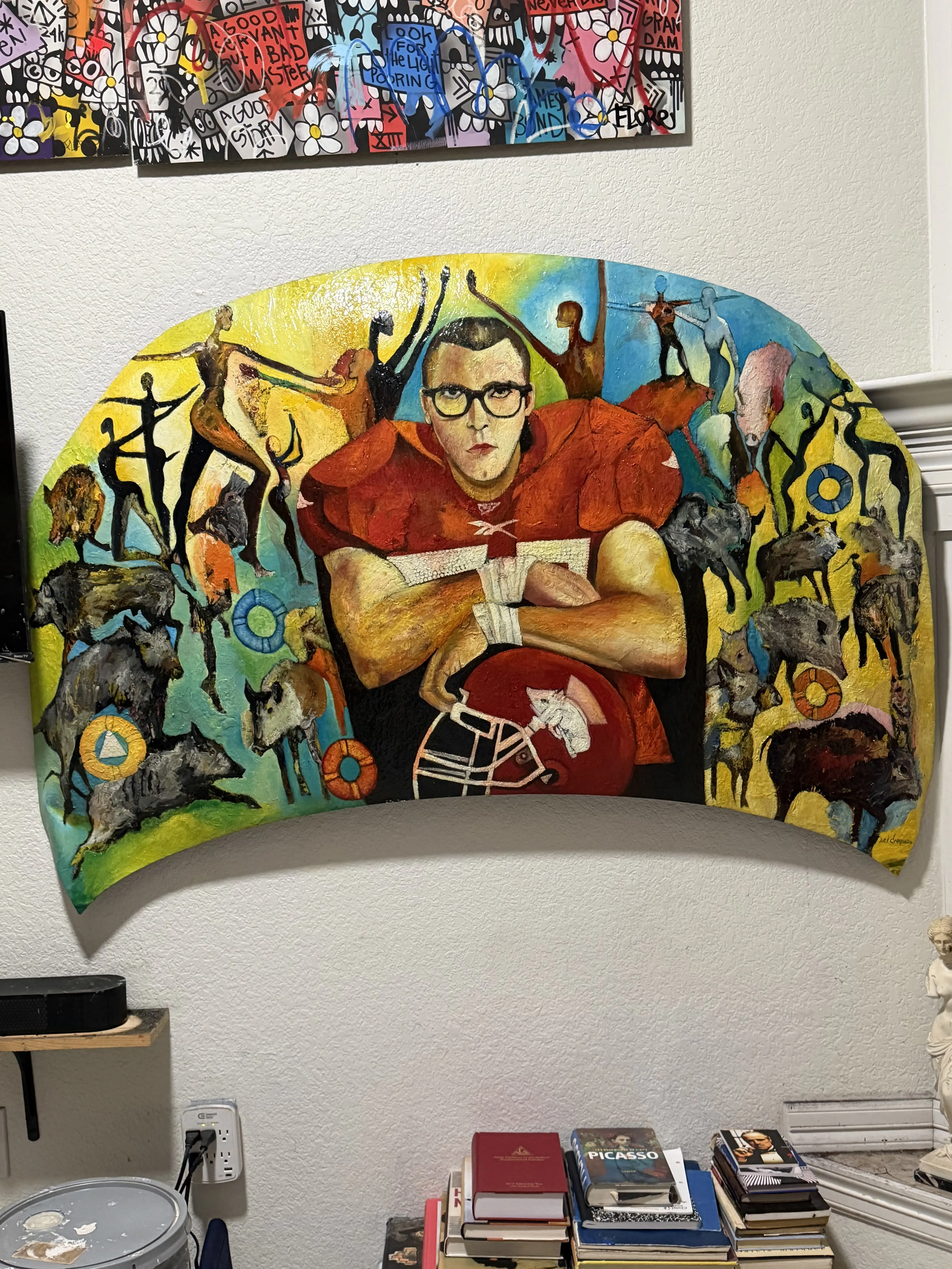 Handmade Cultural Art Collectible Original Paintings - Home Decor Pieces for Art Enthusiasts