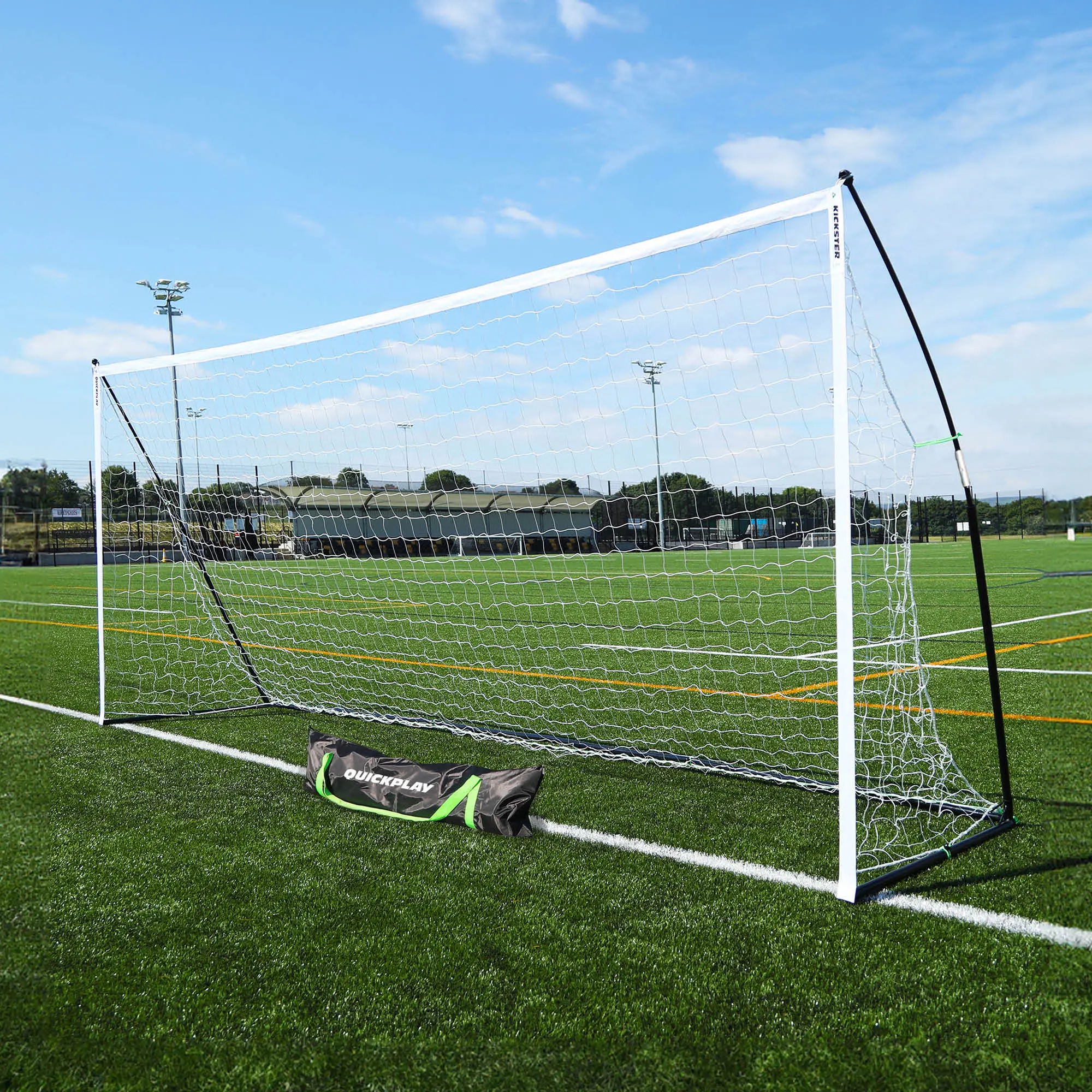 KICKSTER Elite Portable Soccer Goal 18.5x6.5'