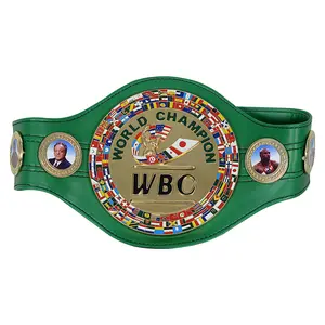 WBC Green Boxing Belt – Adult Championship Title Belt Replica – Fan Gift