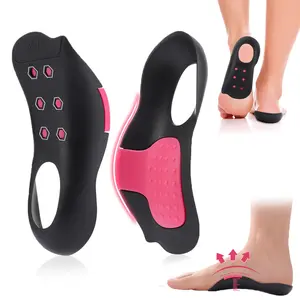 High Arch Support Insoles, Flat Foot Anti-Slip Shock Absorption Soft Foot Pads, Comfortable Shoe Inserts for Daily Wear, Enhance Stability and Comfort