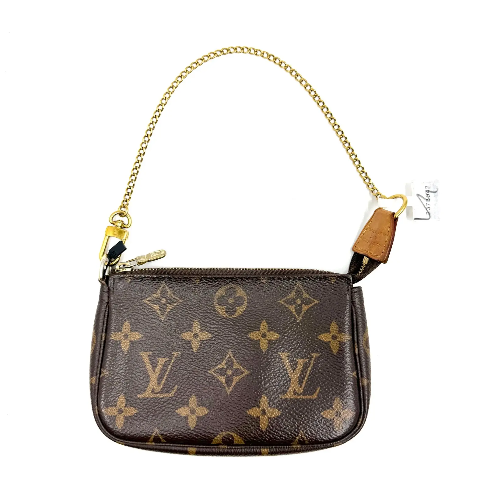 Pre-owned Louis Vuitton AsShown Clutches & Wristlets 4163 Monogram canvas clutch 26.05.08