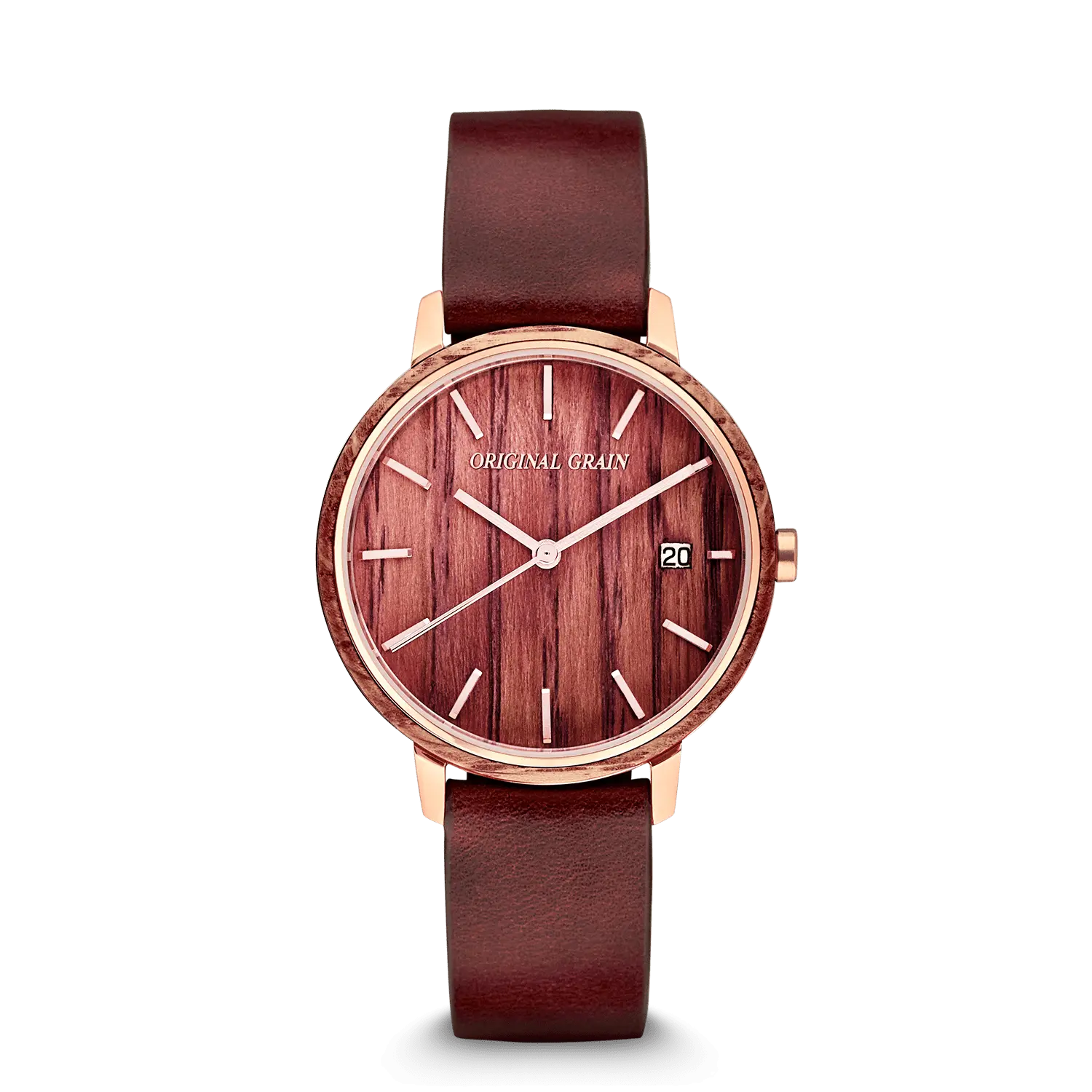 Wine Stained Oak Gold Modern Minimal 36mm Wine Stained Oak Gold Modern Minimal 36mm
