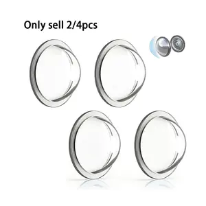 2/4-Pack: New Car Camera Lens Protectors — HD, High-Transparency Design. Protective Film for Backup Cameras; Rain-Resistant Rearview Camera Protection. Easy Installation via Adhesive Backing.