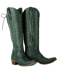 Lane Women's Lexington Knee High Corset Western Boot Snip Toe - Lb0562r