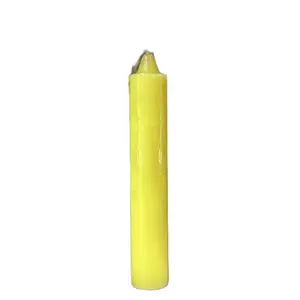 Jumbo Candles - Decorative Yellow Candles for Home Decor & Ornaments - SEO Word: Decoration