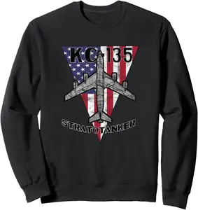 KC-135 Stratotanker Military Tanker Airplane Vintage Sweatshirt