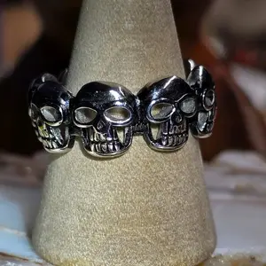 MultiSkull Stainless Steel Ring