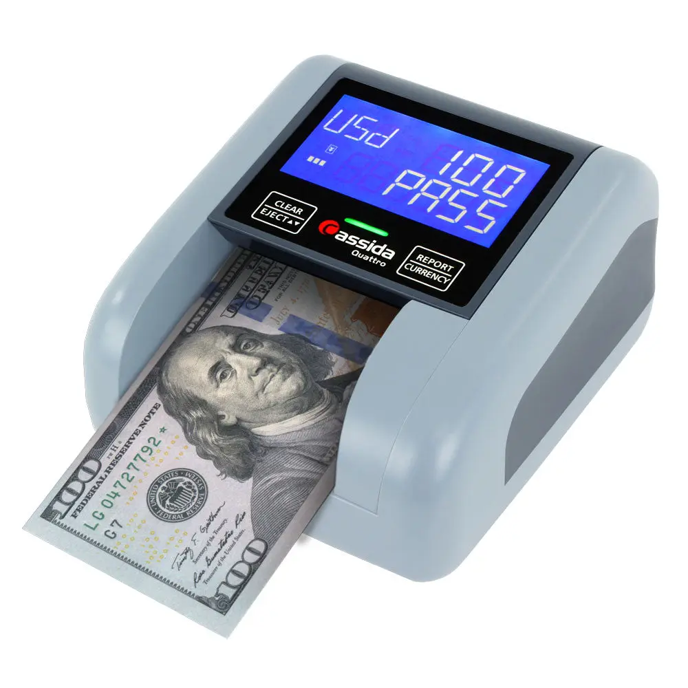 Cassida Quattro Counterfeit Money Detectors Cassida Quattro Counterfeit Money Detectors