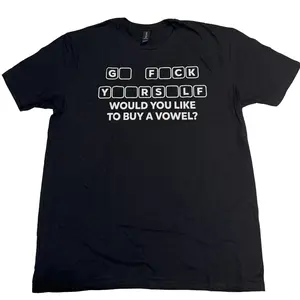 Do Want to buy a vowel T- Shirt Unisex, Mens or Womens