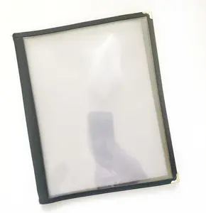 Menu Cover To Hold Activity Pages For Kids | 8 Pocket |