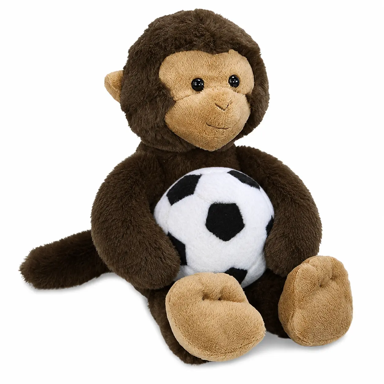 SUPER-SOFT PLUSH - MONKEY 9" WITH SOCCER PLUSH SUPER-SOFT PLUSH - MONKEY 9" WITH SOCCER PLUSH