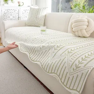 Cooling Sofa Cushion for Summer All-Season Home Decor Non-Slip Breathable Classic and Contemporary Style, Reusable Sofa Pad