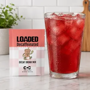 Decaf Loaded Tea Bundle, 12-Pack Mixed Flavors Hydration Drink Mix Packets, 0 Caffeine, Sugar-Free, On-the-Go Powder for Hydration