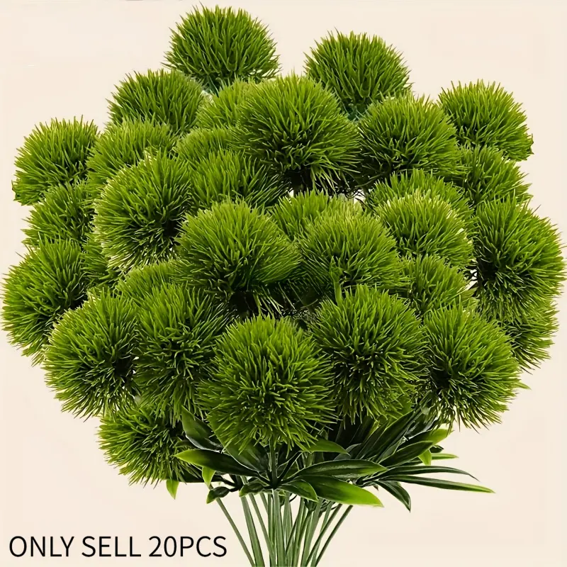 20 Artificial Dandelion Bouquets, Suitable For Decorating Rooms, Homes, And For Holiday Decorations, Perfect For Use In Homes, Parties, Weddings, Dining Tables, Spring Events, And Holidays