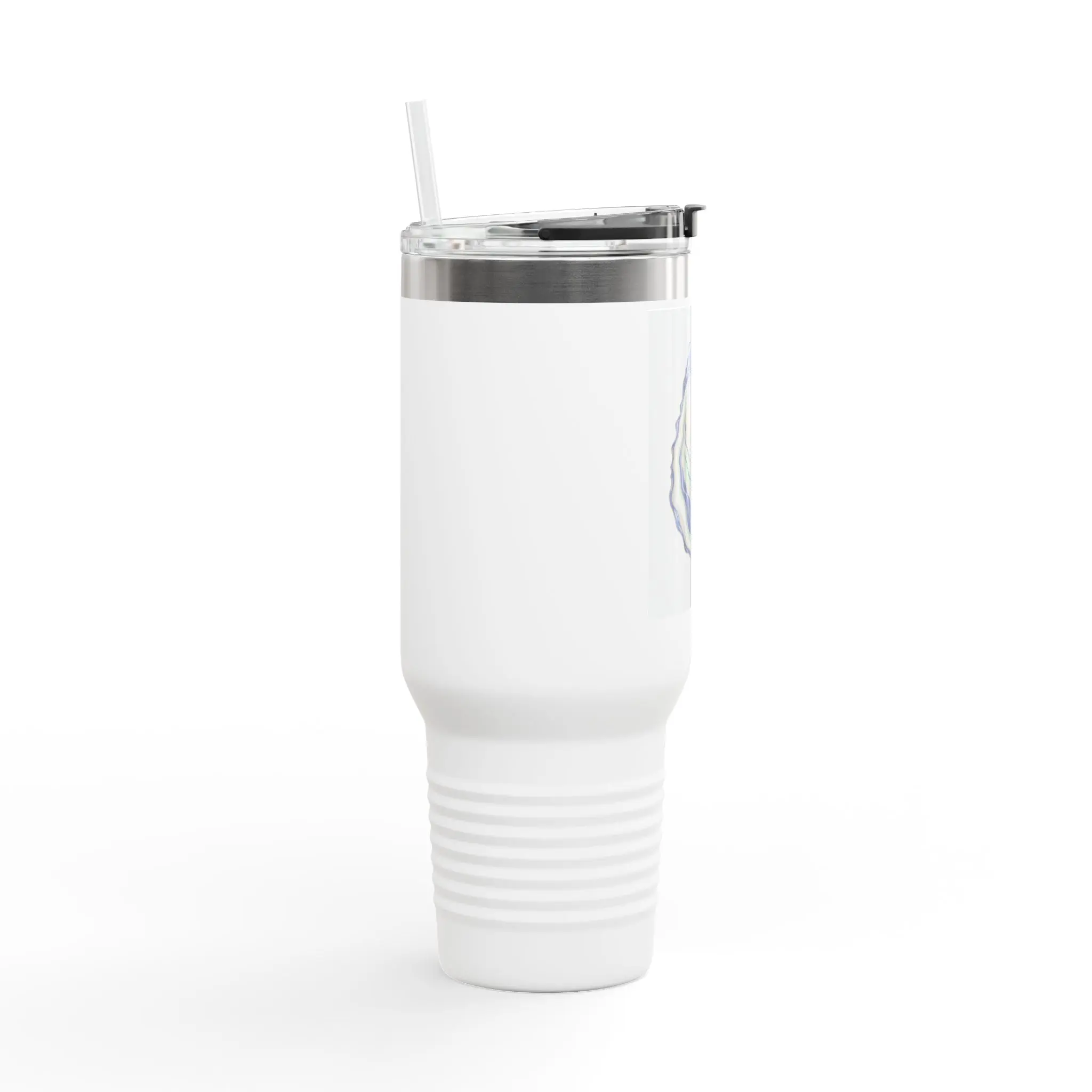 Oyster Shell Illustration 40oz Travel Mug | Insulated Tumbler